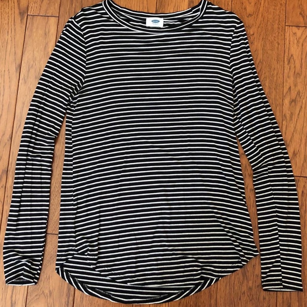 B&W Striped Top